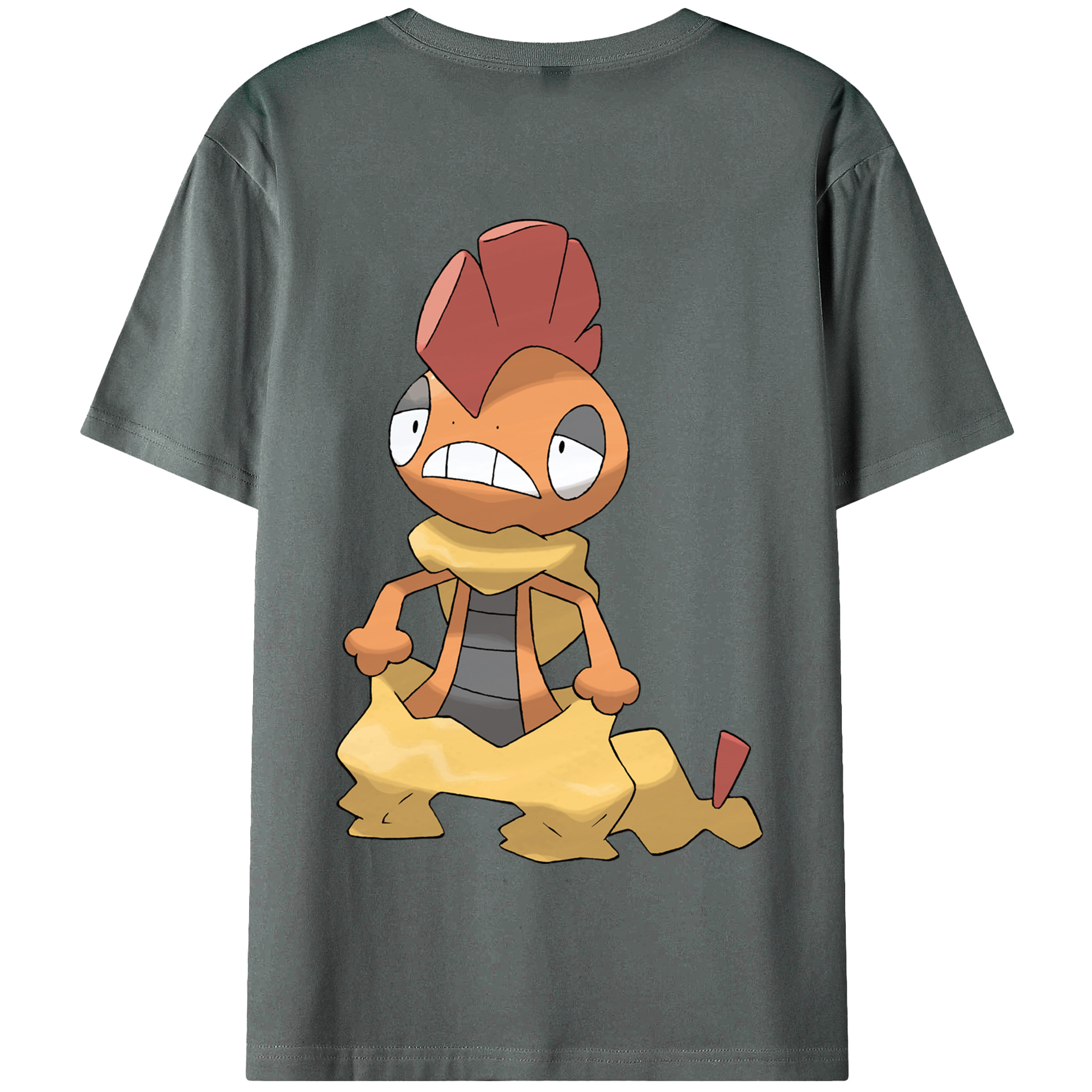 （画像用） ポケットモンスター Pokémon 綿100％半袖Tシャツ（背面プリント）